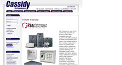 Desktop Screenshot of cassidytechnologies.com
