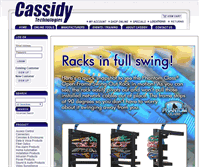 Tablet Screenshot of cassidytechnologies.com